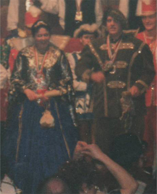 Das Prinzenpaar der Kampagne 1997/98