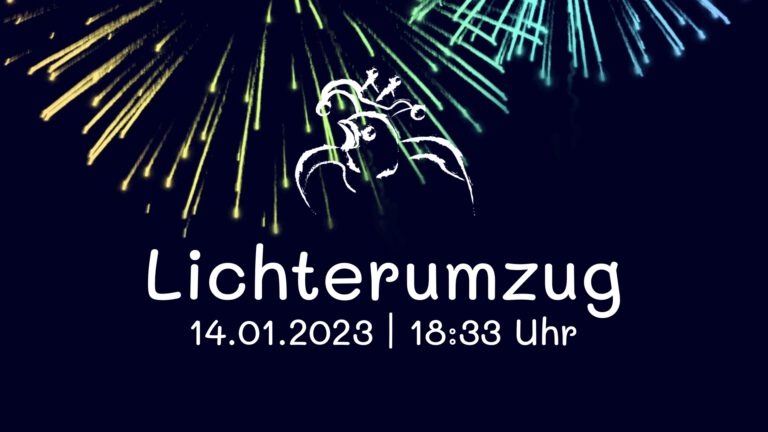 Ankündigung – Lichterumzug am 14.01.2023