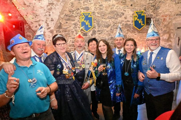 Prinzenempfang im Schlosskeller am 10.01.2025