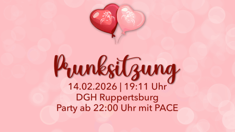 Prunksitzung am 14.02.2026