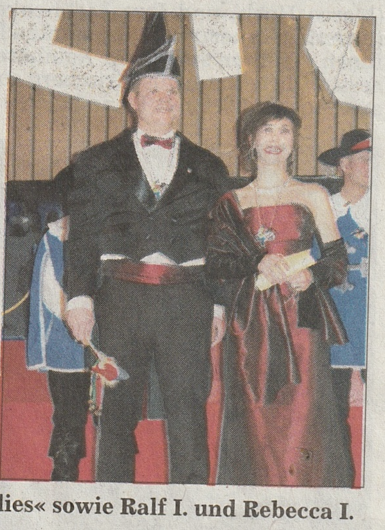 Das Prinzenpaar der Kampagne 2007/08