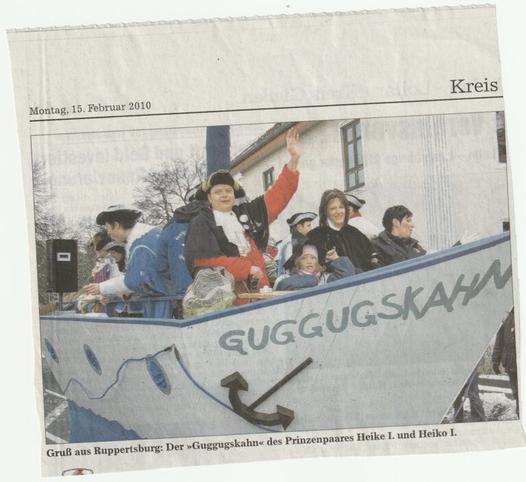 Das Prinzenpaar der Kampagne 2009/10